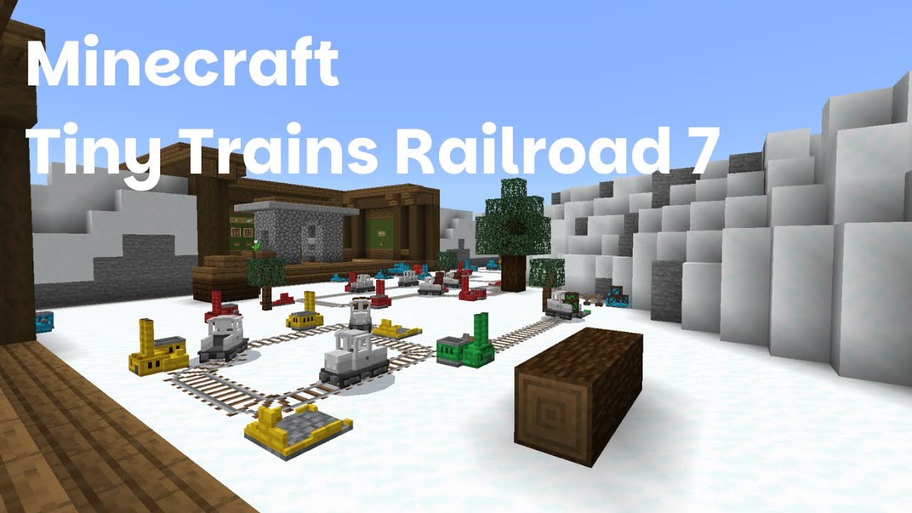Minecraft Tiny Trains Railroad 7