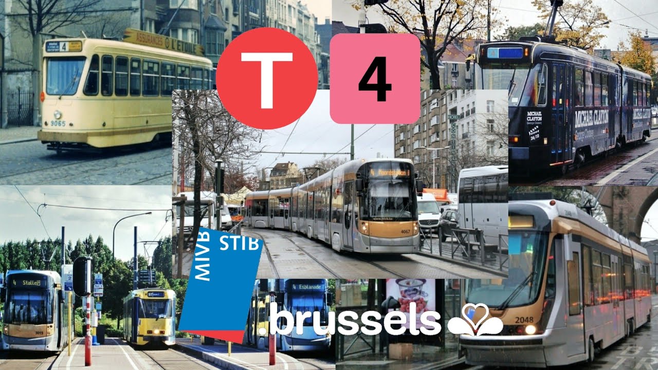 LIGNE : Tram 4 De La STIB