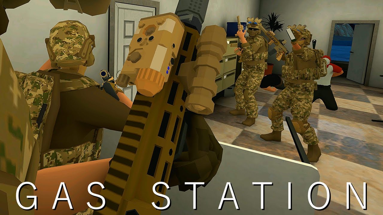 Gas Station Raid | Hostage Rescue | 5-MAN CQB | Tactical Assault VR
