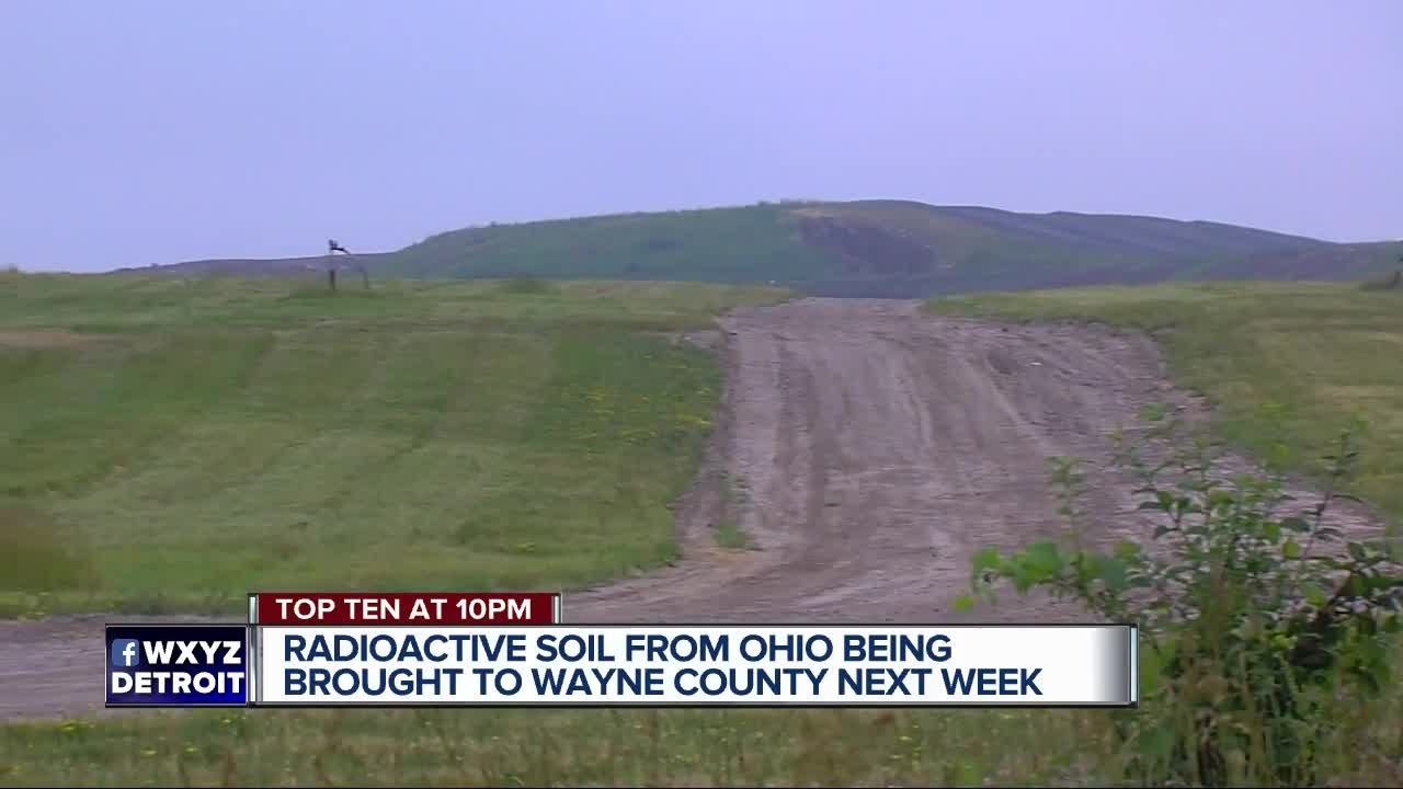 124,000 tons of low grade radioactive soil being dumped at Wayne County landfill