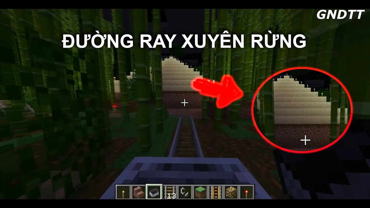 T&ocirc;i tự l&agrave;m ĐƯỜNG RAY T&Agrave;U HỎA MINECRAFT ĐỈNH NHẤT VIỆT NAM ( trong tim t&ocirc;i )