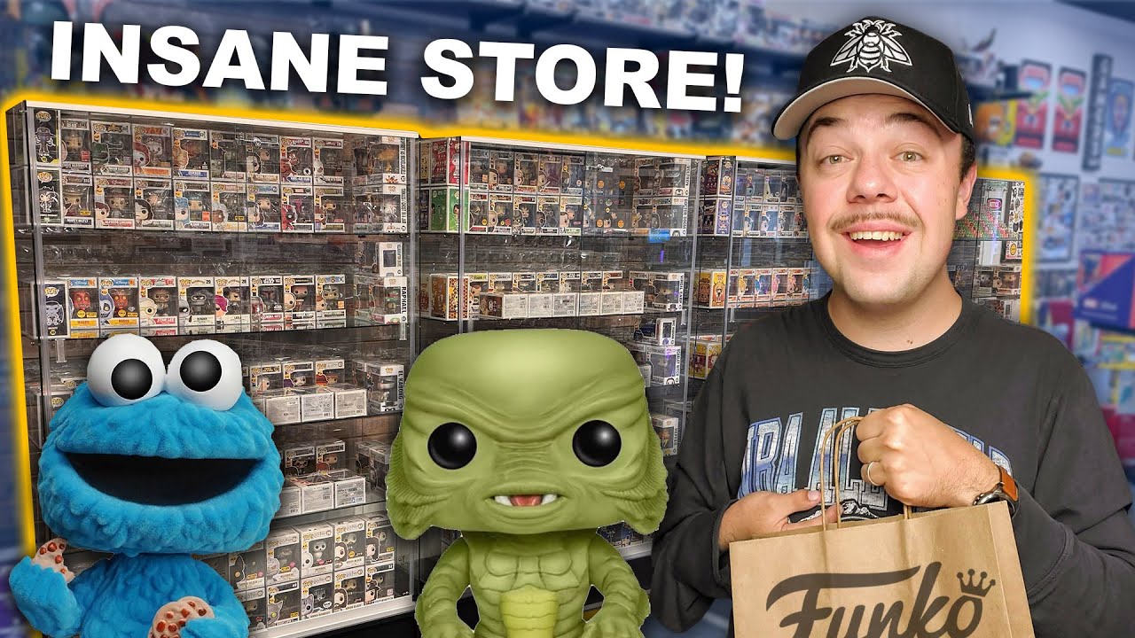 Этот магазин просто потрясающий! (МНОГО редких фигурок Funko Pops)