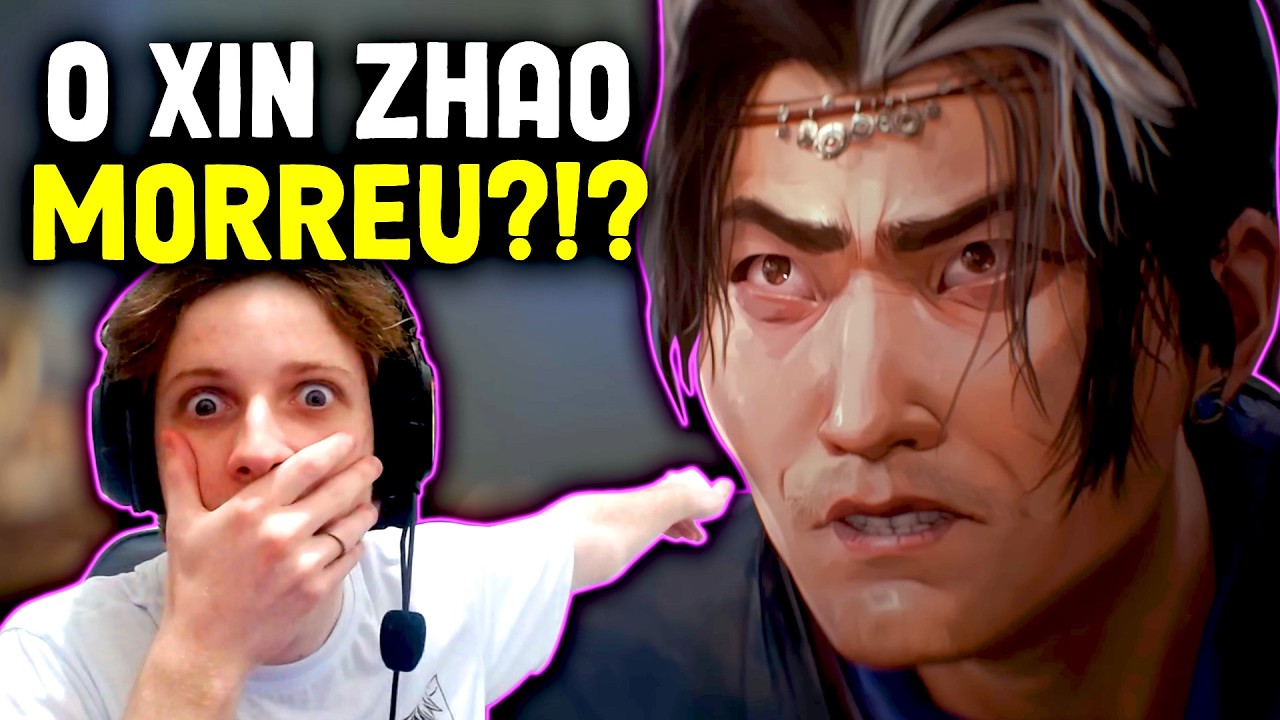 FINALMENTE A RIOT MATOU UM CAMPEÃO! REACT DA NOVA CINEMATIC DA TEMPORADA 3 2025