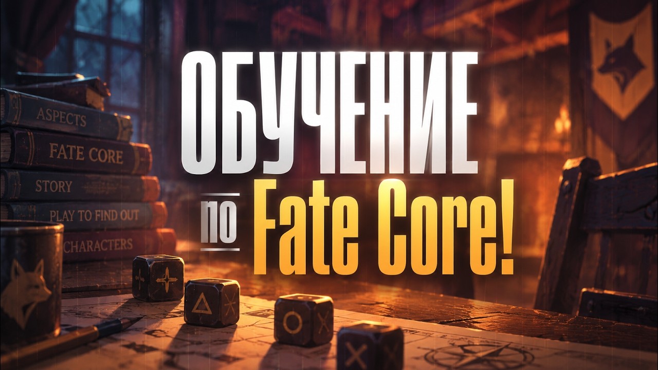 ОБУЧЕНИЕ по Fate Core! Система НРИ