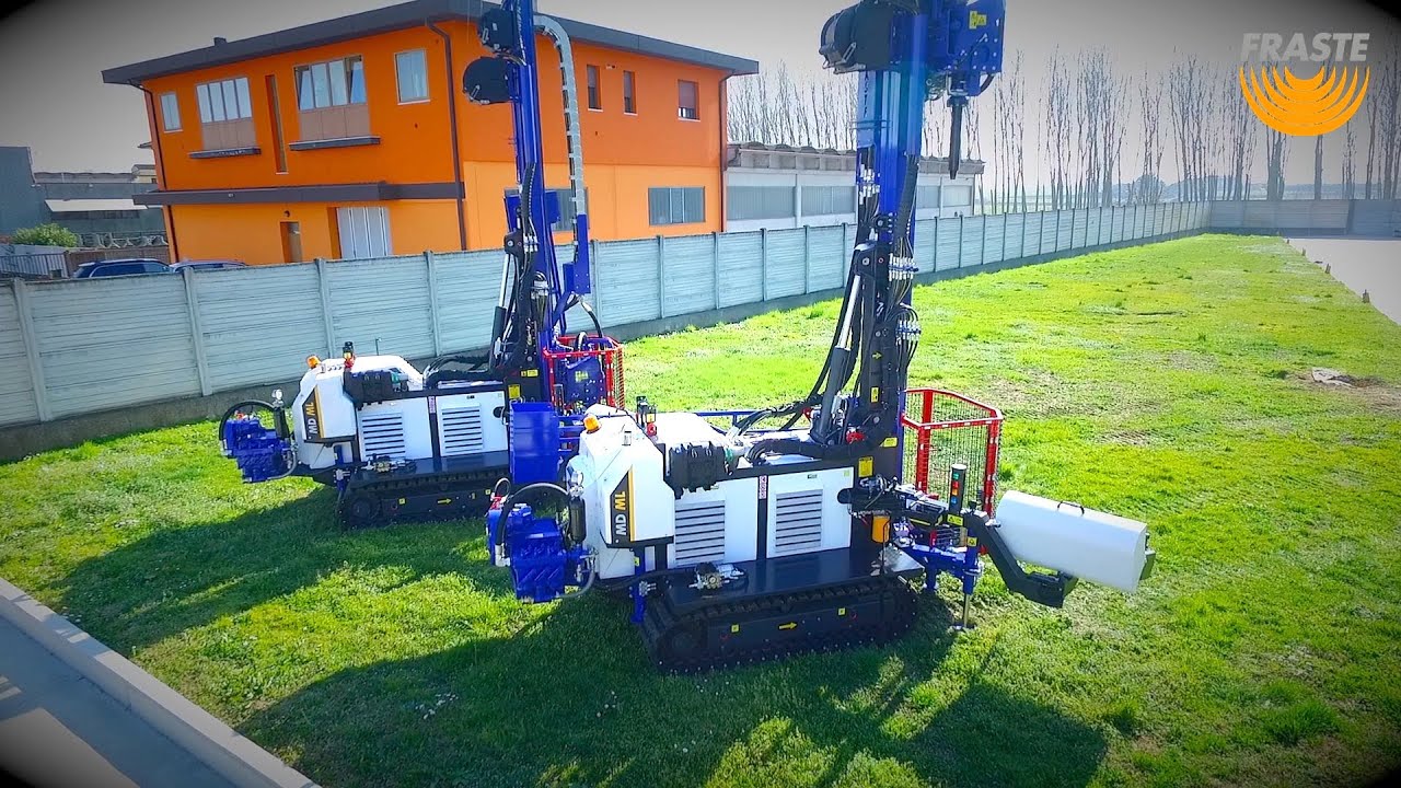 FRASTE MULTIDRILL ML &ndash;  Efficient, Fast, Great Reliability Drill Rig