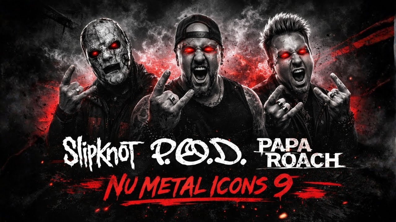 Slipknot, POD & Papa Roach Inspired AI Mix | Nu Metal Icons (Vol 9)