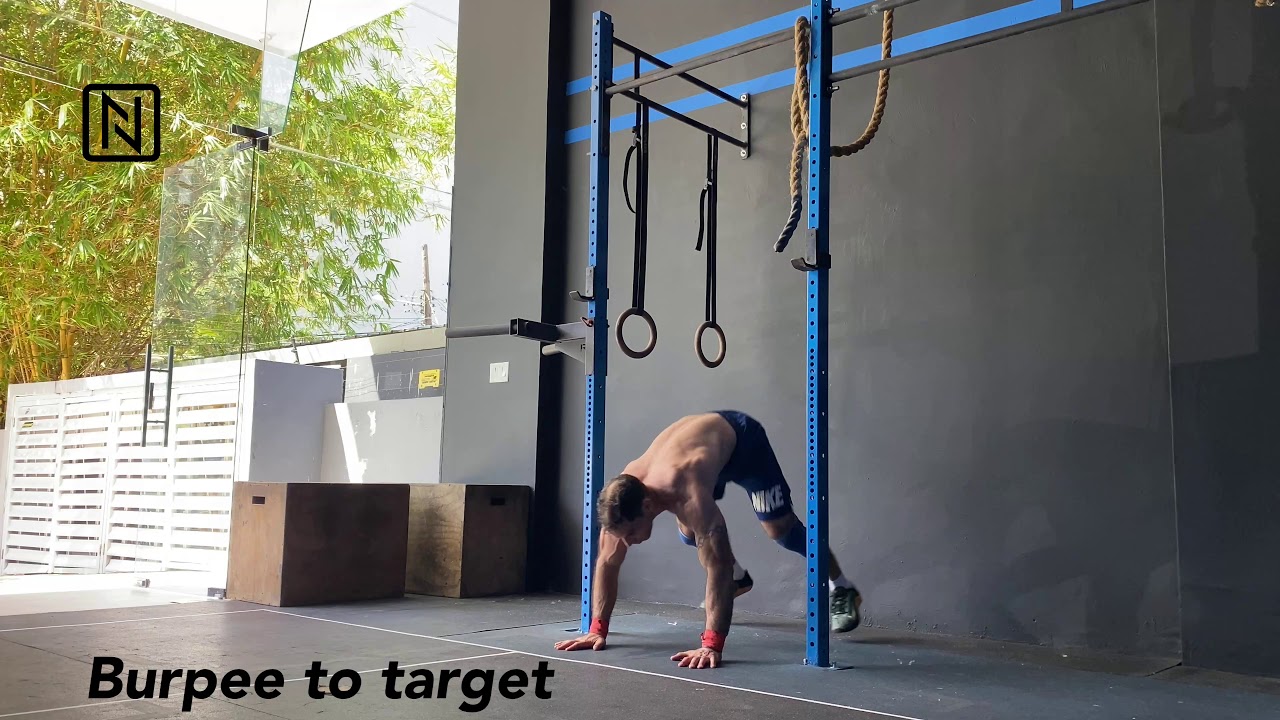 Burpee to target