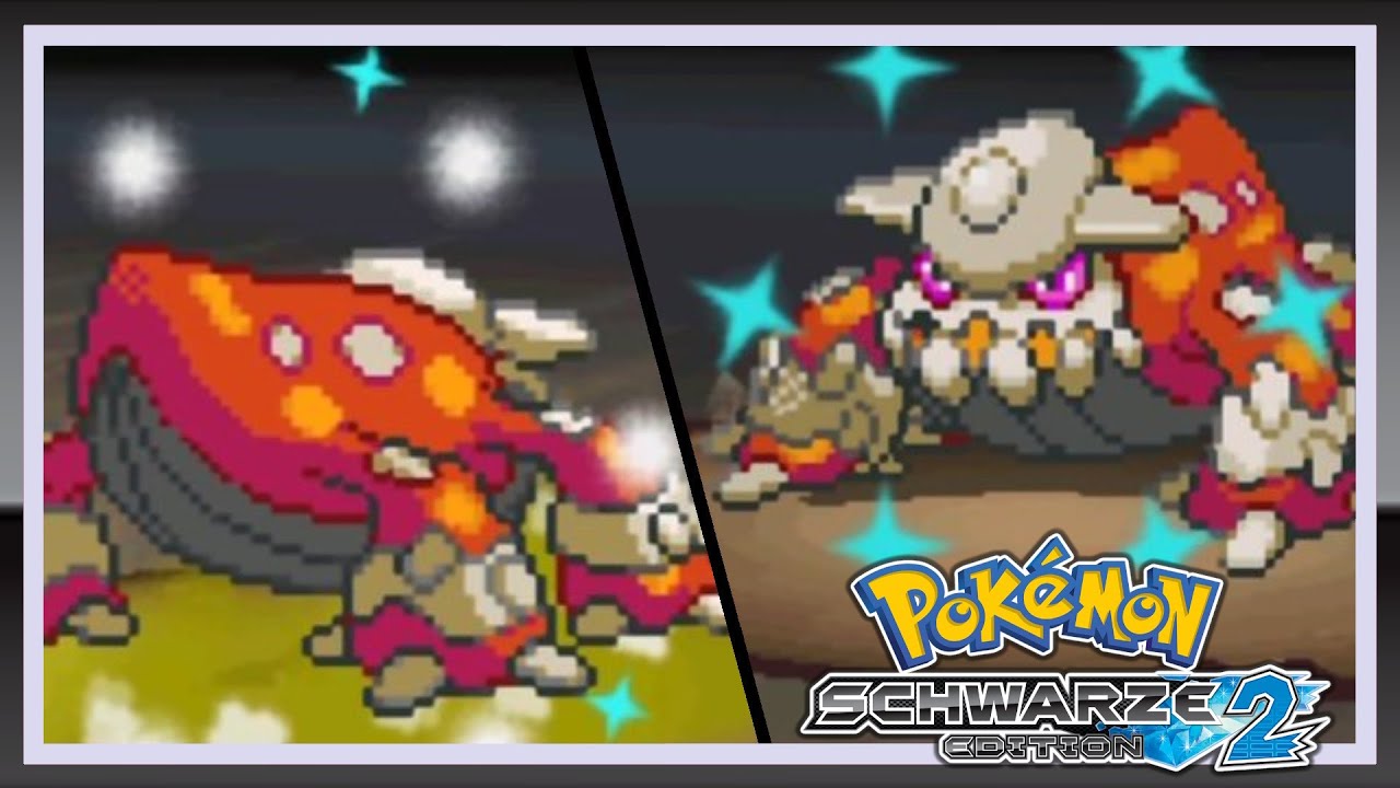 ✨️Shiny HEATRAN✨️ nach 8641 Soft Resets in Pokémon Schwarz 2!