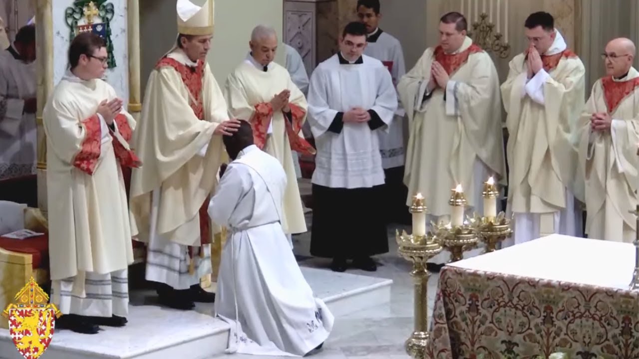 Priesthood Ordination of Rev. Mr. Dennis Stameza from the Cathedral of St. Peter