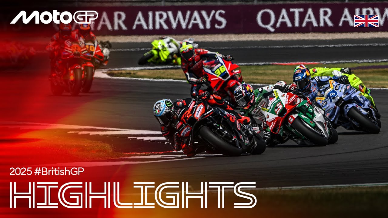 MotoGP HIGHLIGHTS 🤯 2025 British GP