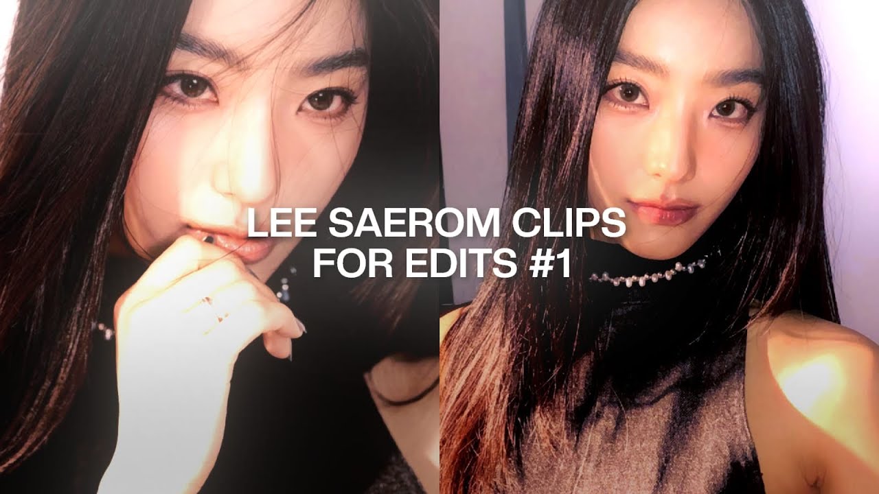 ex fromis_9/actress lee saerom clips for edits hot/cute #1