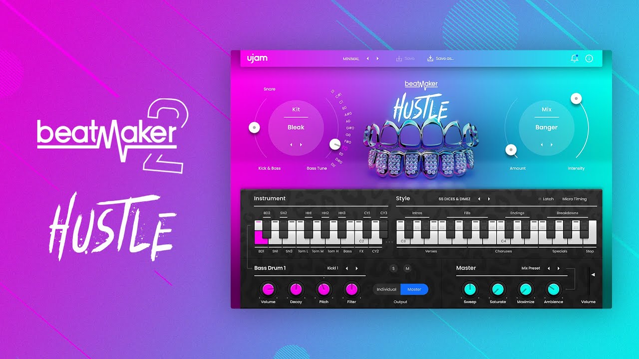 UJAM Instruments presents: Beatmaker HUSTLE 2