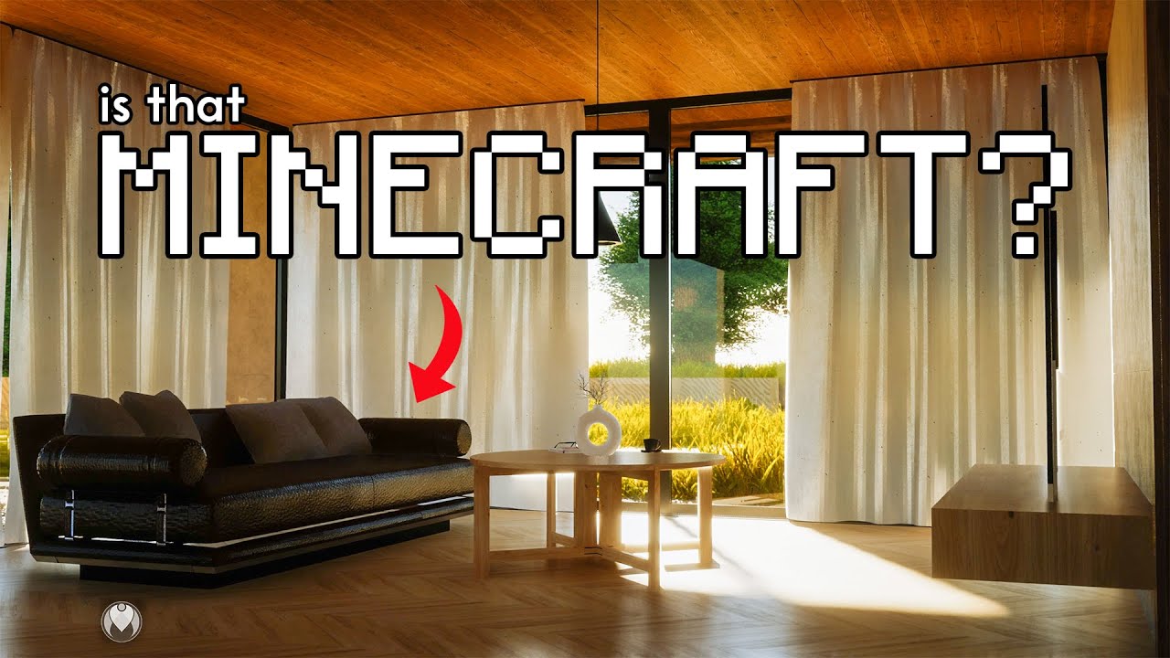 Minecraft House So REALISTIC It Looks Like a Photo! (Cinematic Timelapse)