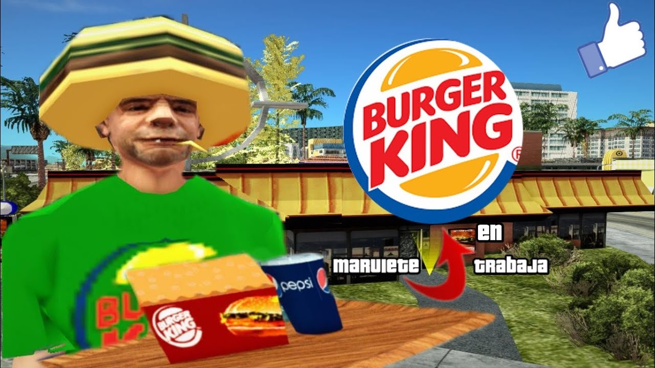 Marulete trabaja en Burger King (GTA San Andreas Loquendo)