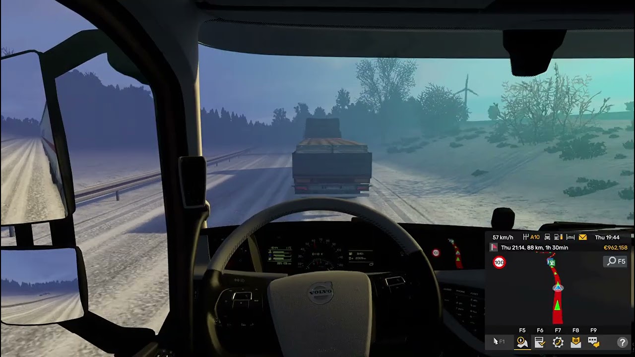 High Tech Cargo Run 🇩🇪➡️🇫🇷 Transporting Computer Processors in a Volvo Truck ETS 2 №4