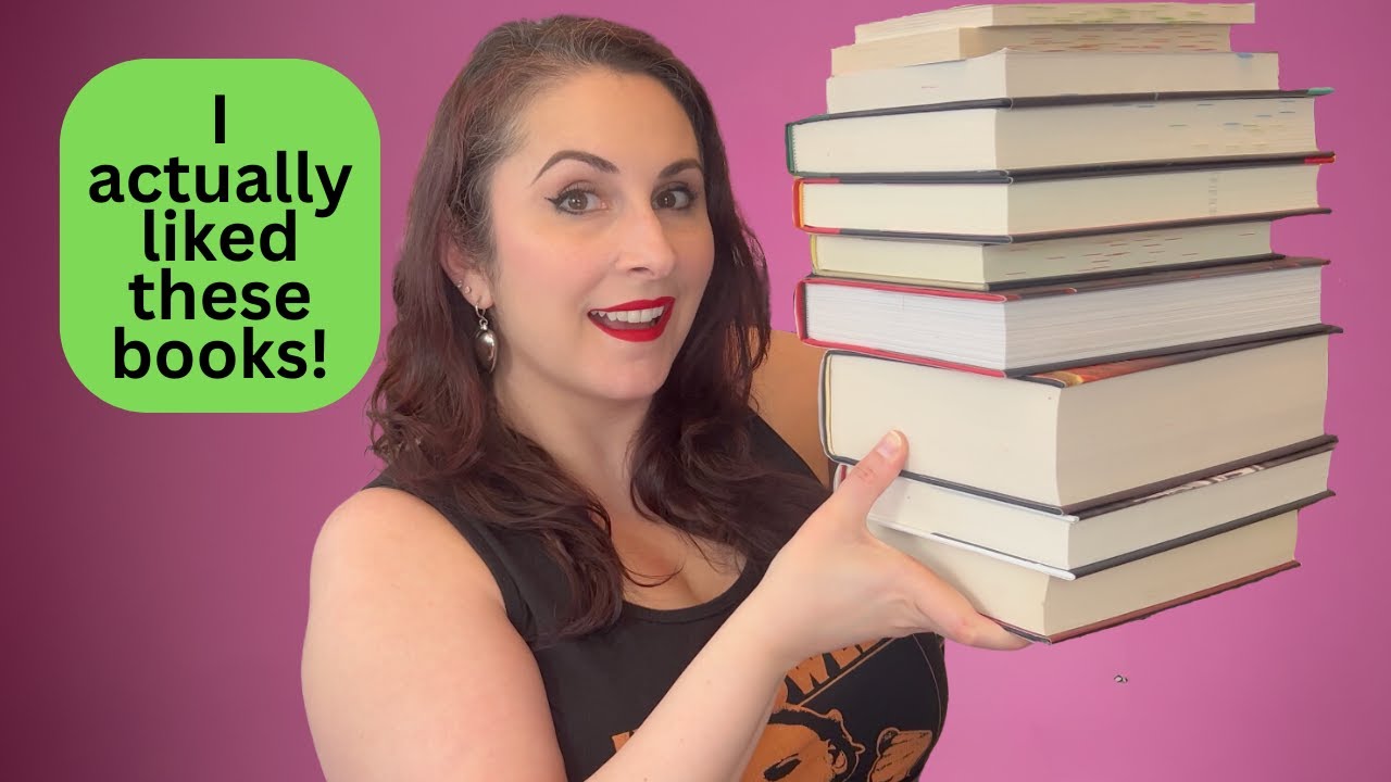 Here are some books I actually liked.