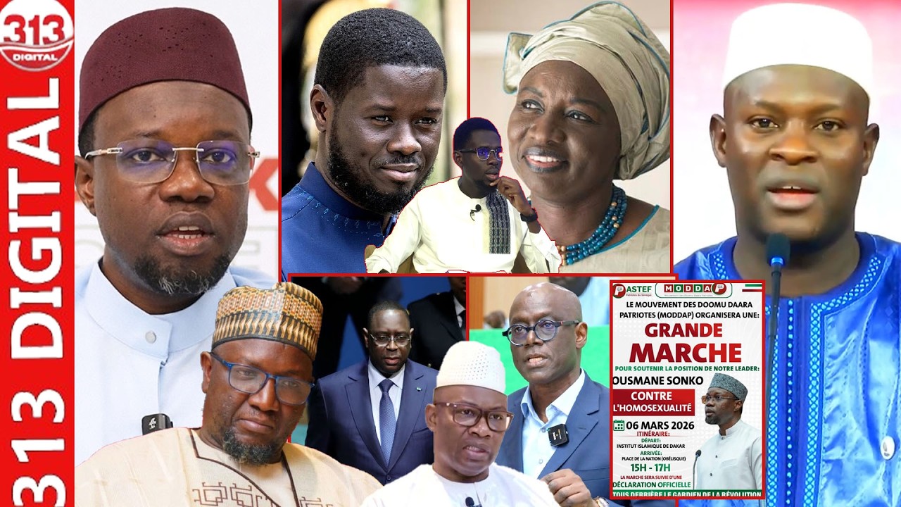 🔴Dernière min: Diomaye réponds à Macky- COD et Me Moussa D. convoqués- Sonko à la marche pour...