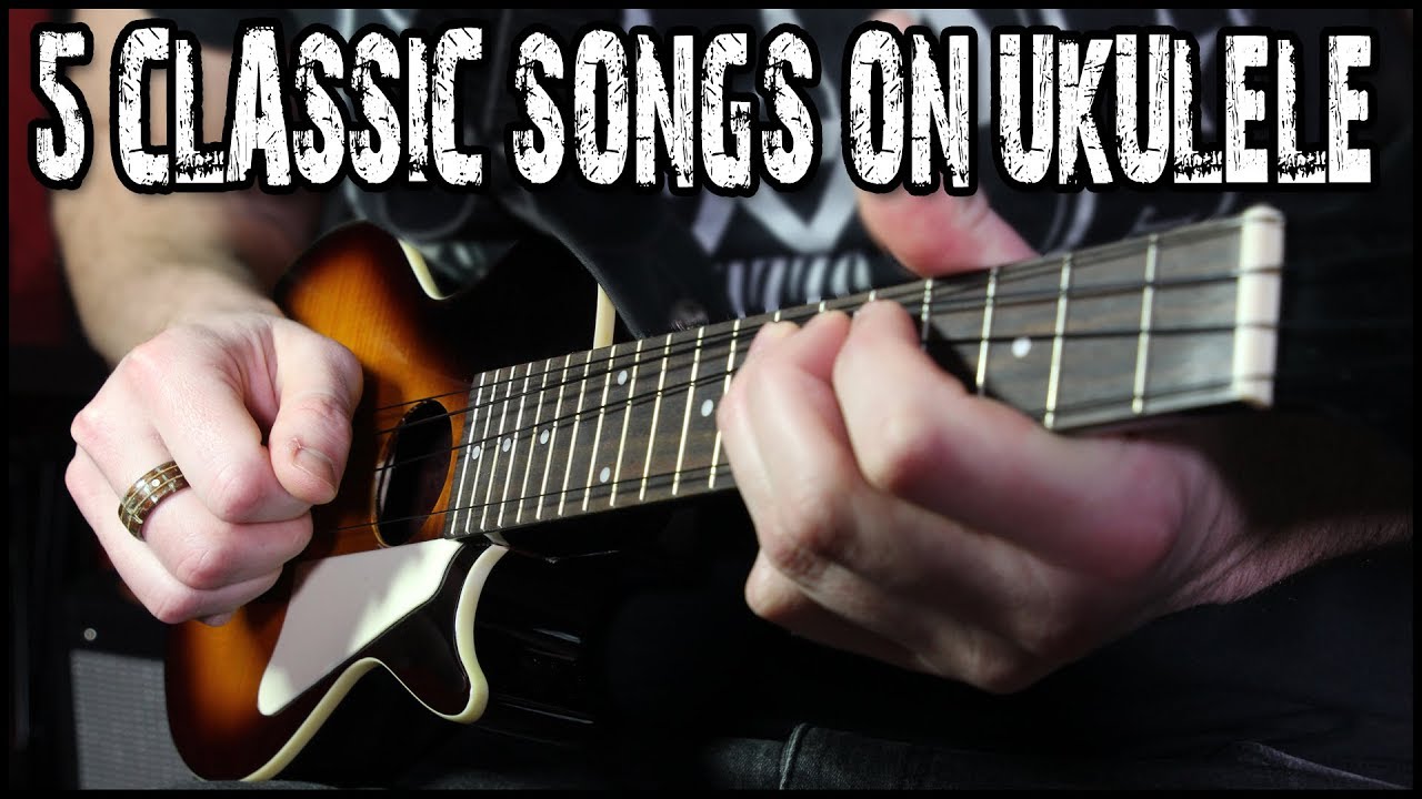 5 Rock & Metal Songs On The Ukulele (Performed by Karl Golden)