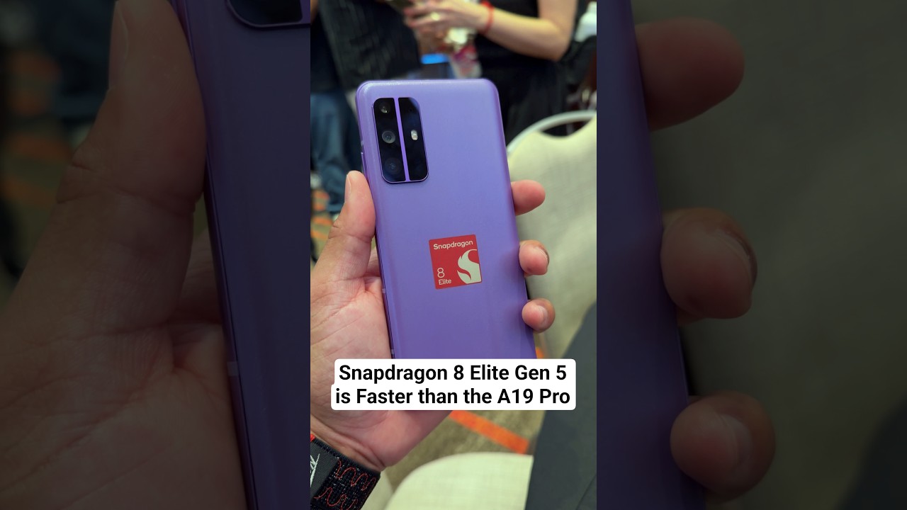 Snapdragon 8 Elite Gen 5 быстрее, чем Apple A19 Pro