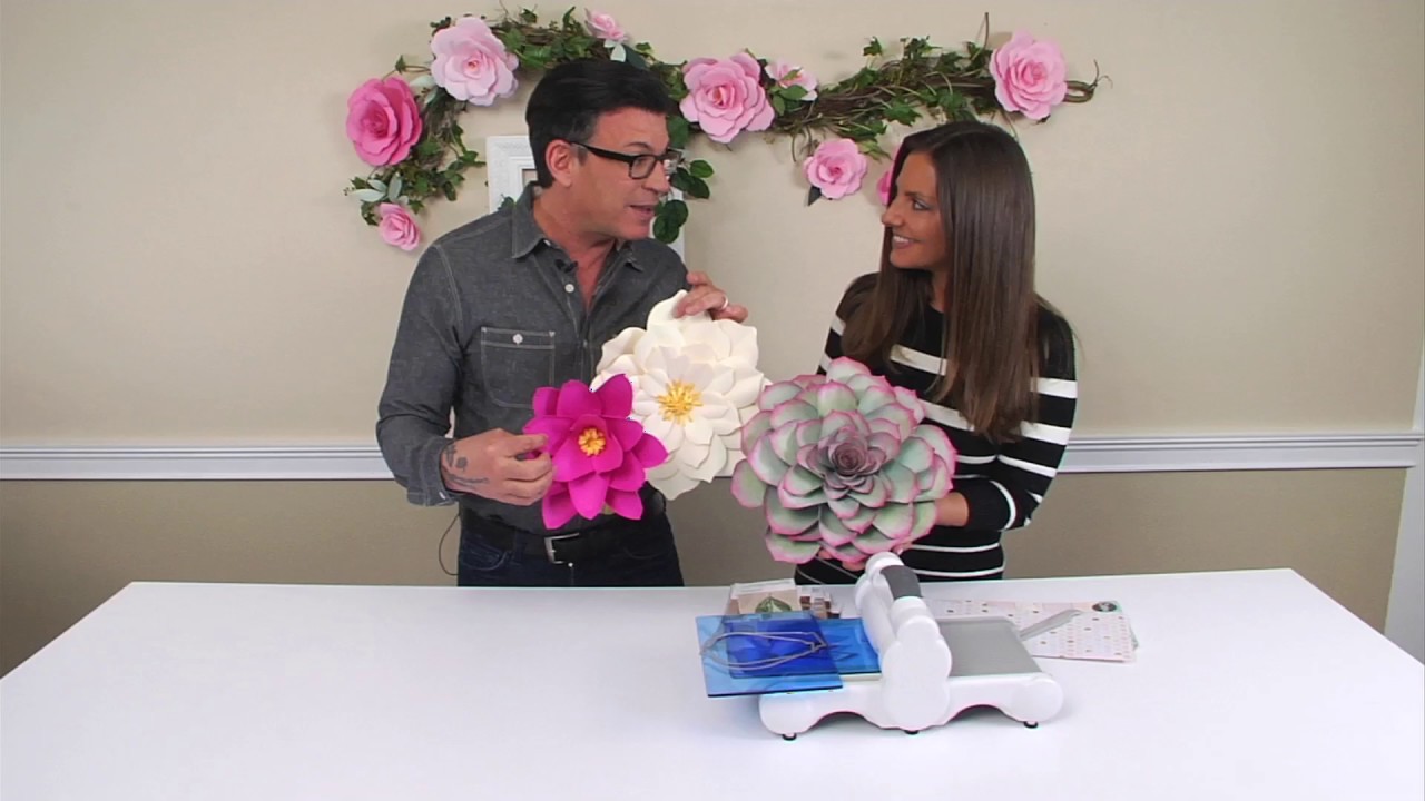 Sizzix Framelits Dies by David Tutera- Flower Collection