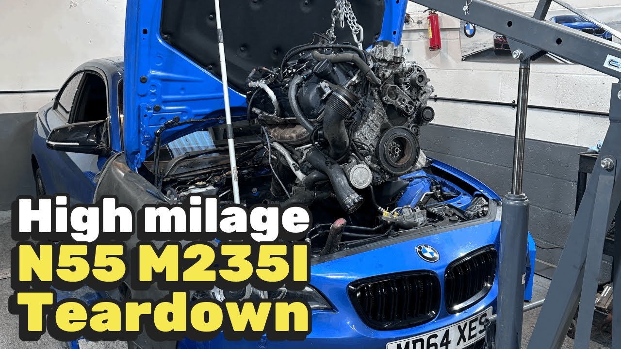 High Milage N55 teardown M235i