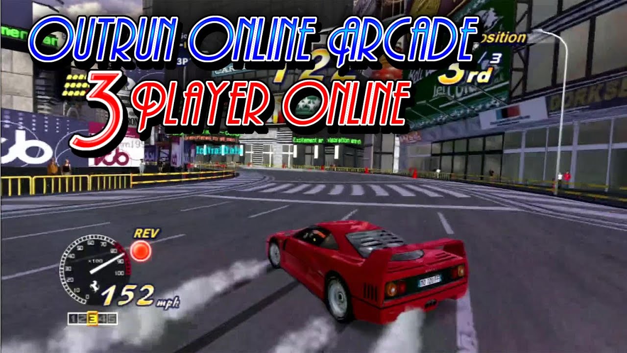 Outrun Online Arcade  - EPIC 3 Player Online 15 Stage Marathon (PS3)