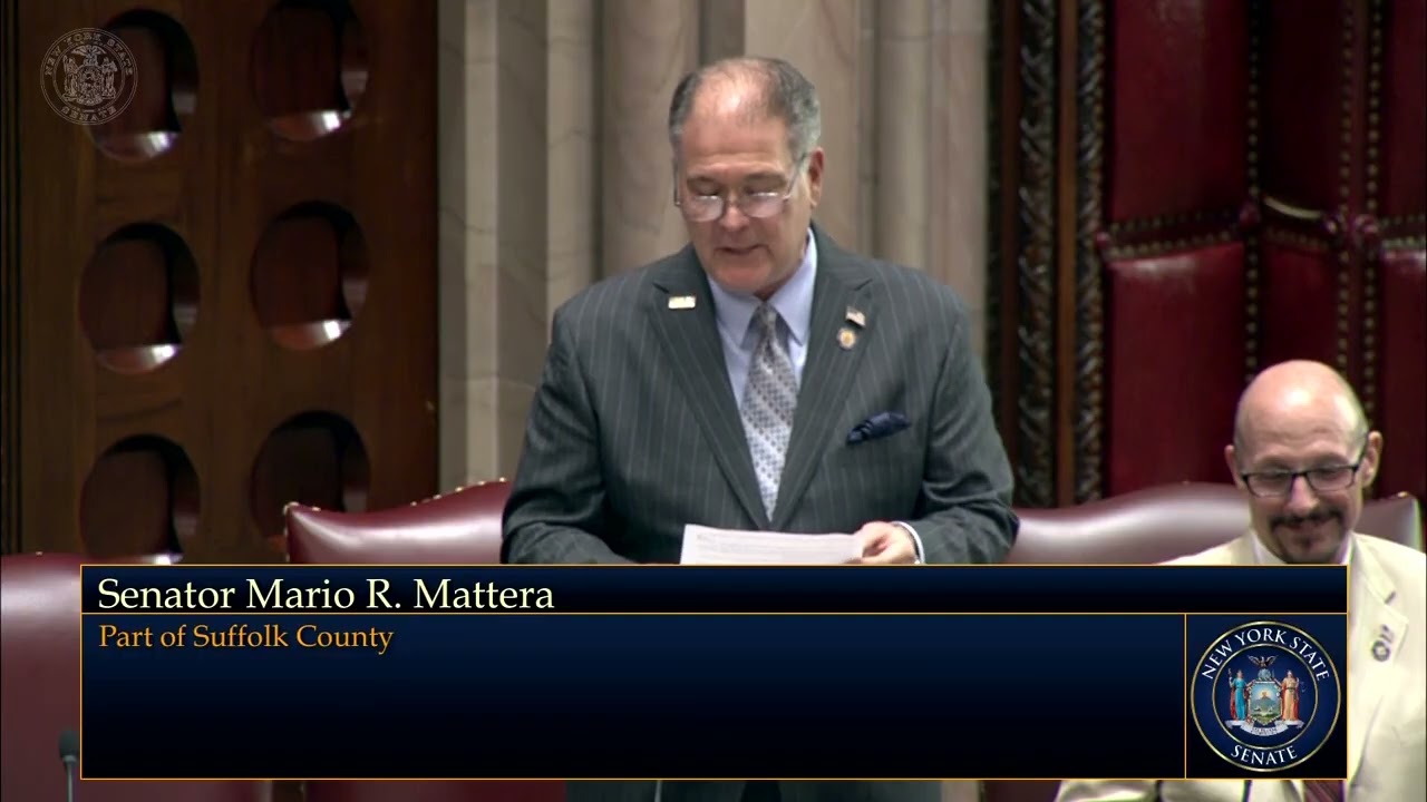 Senator Mattera Speaks On Italian-American Day