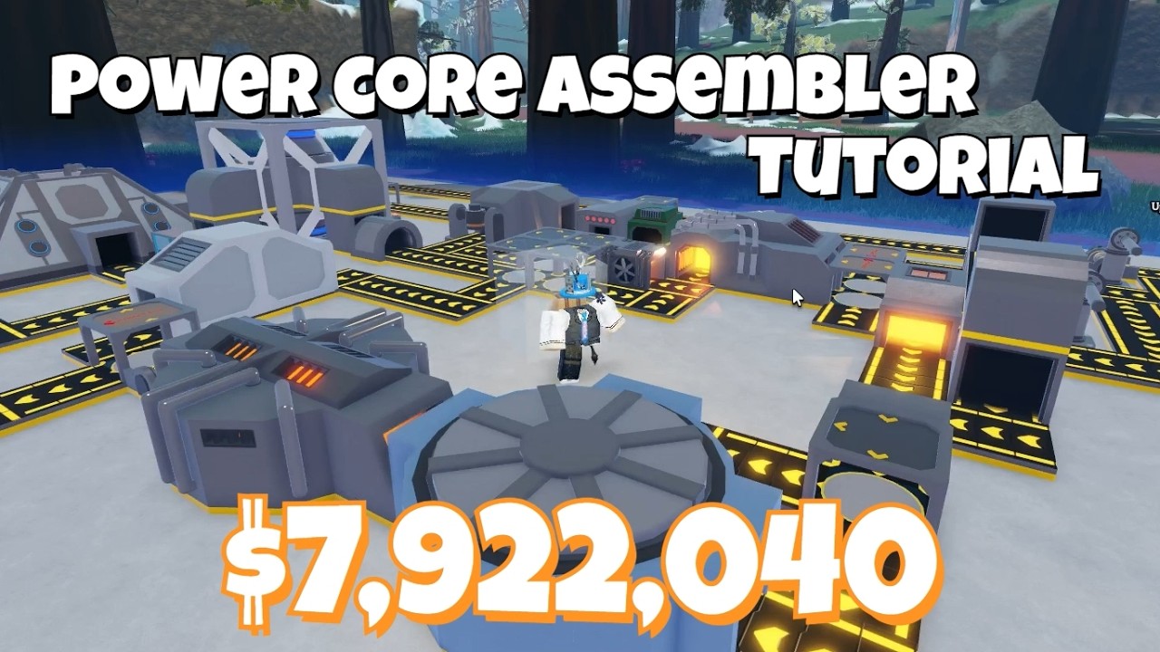 Endgame Powercore Setup Tutorial - Roblox Ultimate Mining Tycoon