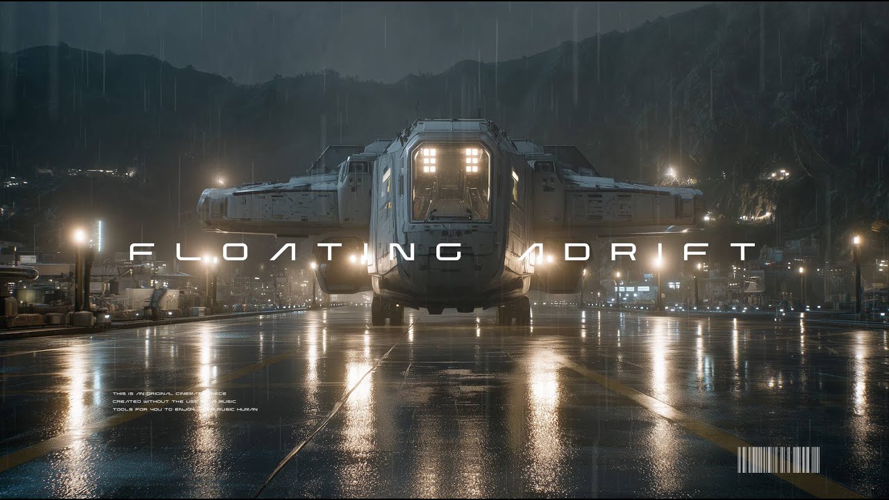 24/7 Dark Ambient Radio 🌧️ Rainy Cyberpunk Ambient Music for Deep Sleep, Focus, Relaxing, Studying