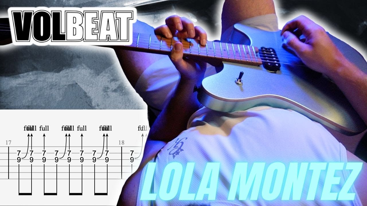 Volbeat – Lola Montez POV Guitar Cover 2025 | SCREEN TABS