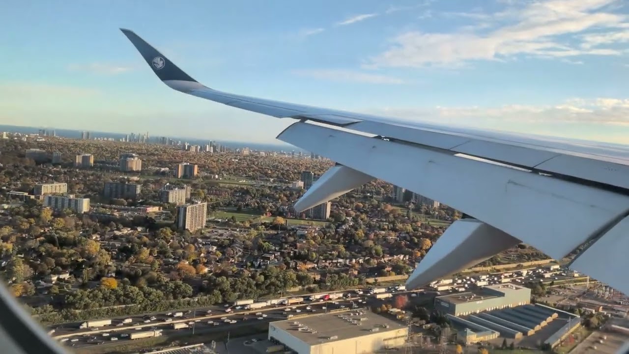 Air France A350 CDG Takeoff & YYZ Landing