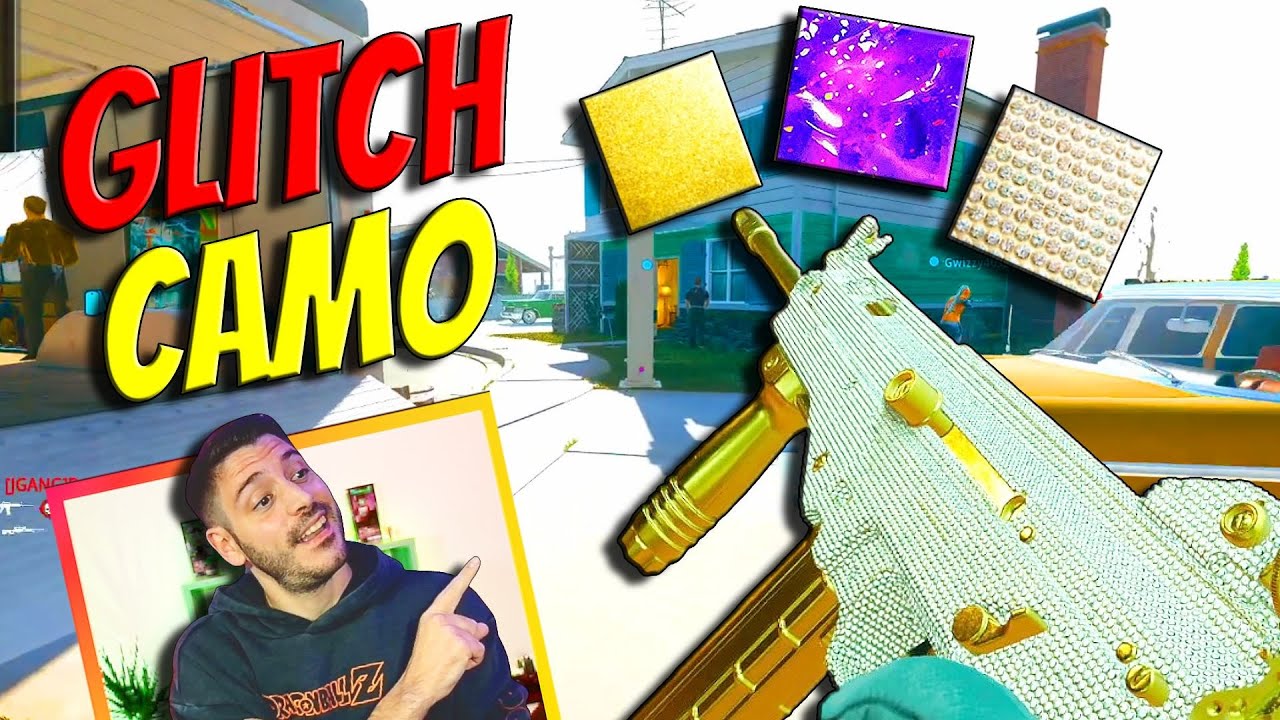 TUTO GLITCH pour tes CAMOUFLAGES sur WARZONE !!!