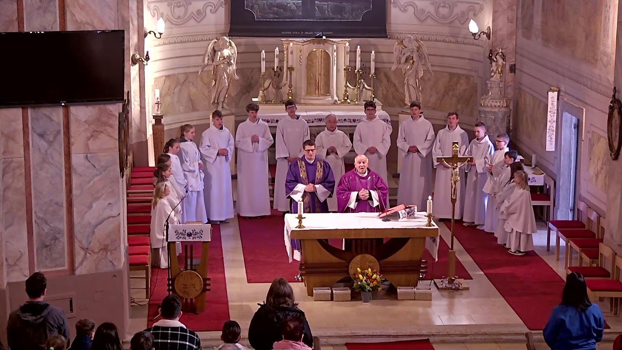 Szentmise 2026. március 15.  - Nagyböjt 4. vasárnapja - 09:30