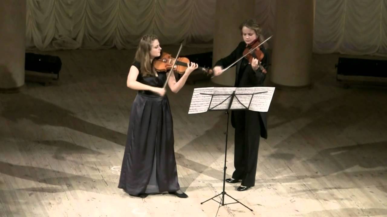 Alfred Schnitke   Moz-Art  for 2 violins