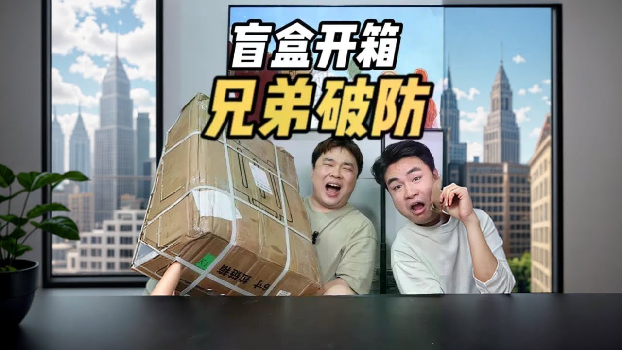 又花500买了粉丝的盲盒快递，怎么好兄弟破防了？ #便宜好吃的零食 #盲盒开箱