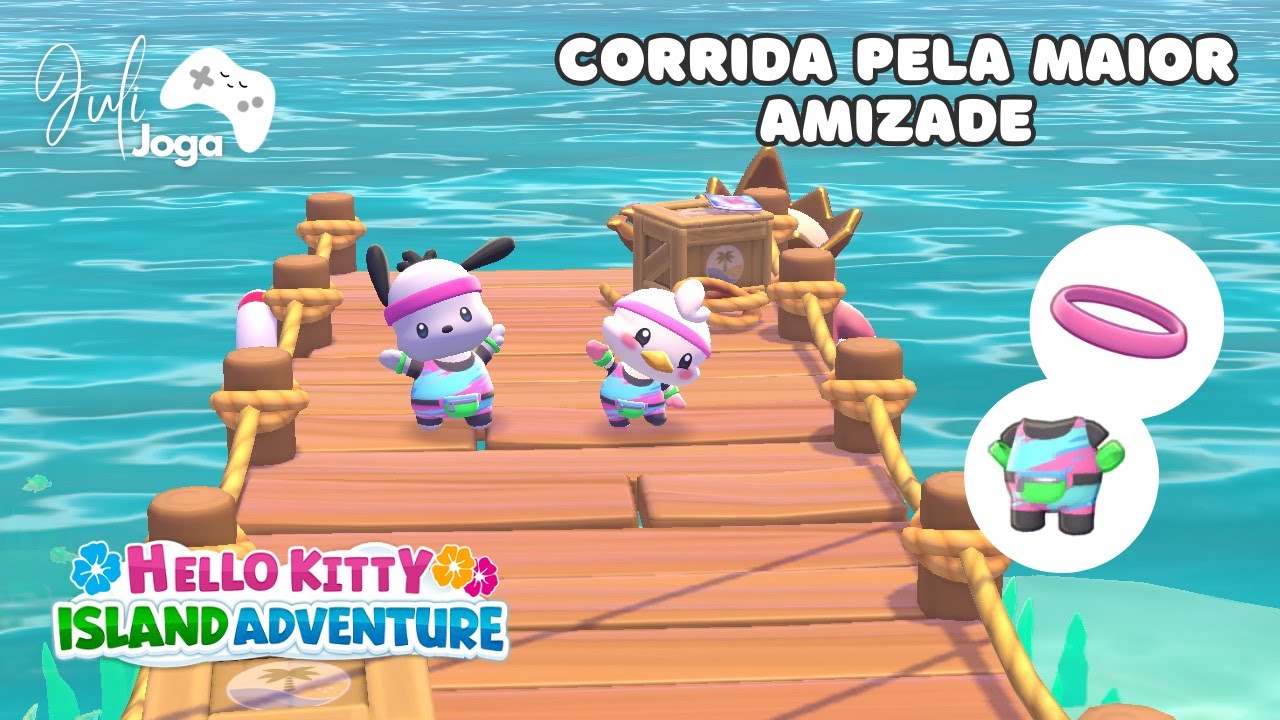 Corrida da Amizade Profunda – Melhores Amigos com Pochacco | Hello Kitty Island Adventure PT-BR