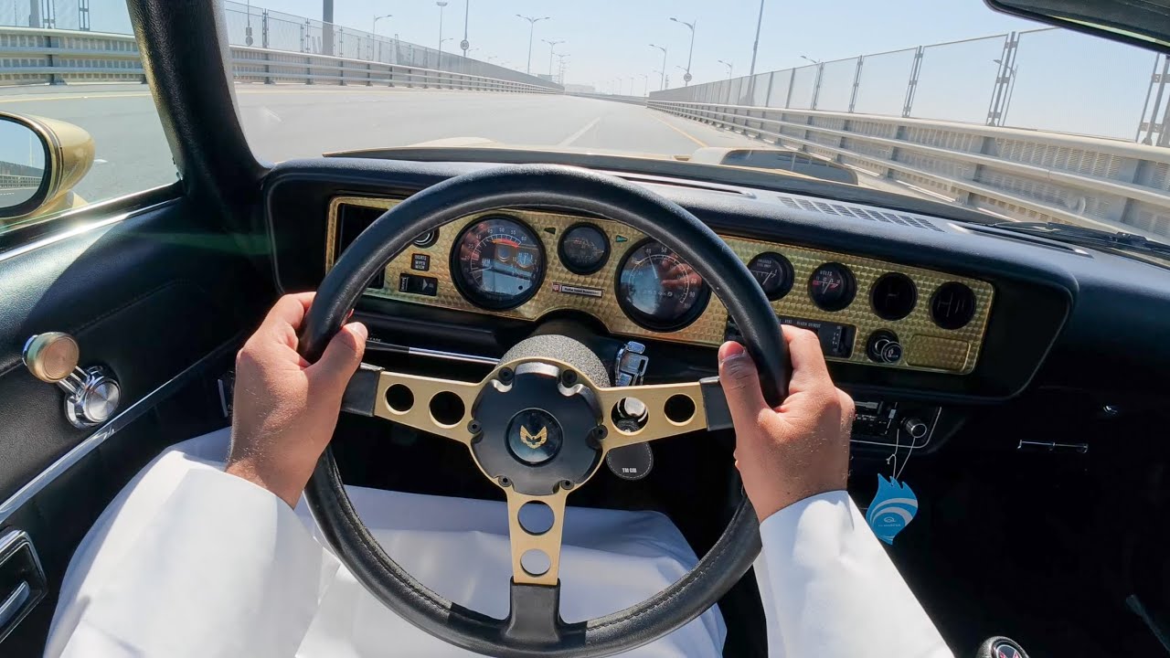 #كلاسيك : 1978 بونتياك ترانز أم فايربيرد 🐦‍🔥 تجربة قيادة من منظور السائق وصوت محيطي POV
