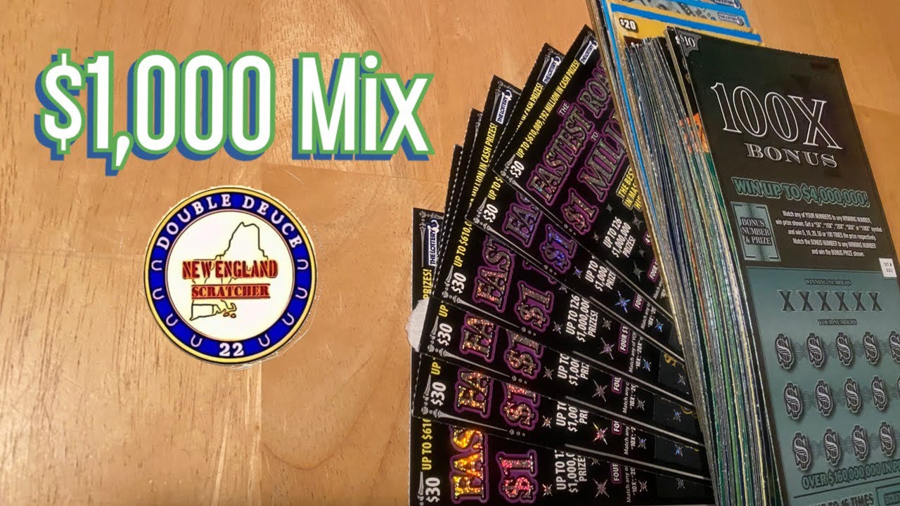$1,000 Mass Lottery Mixed Random Scratch Tickets | Looking for Claimers and Jackpots
