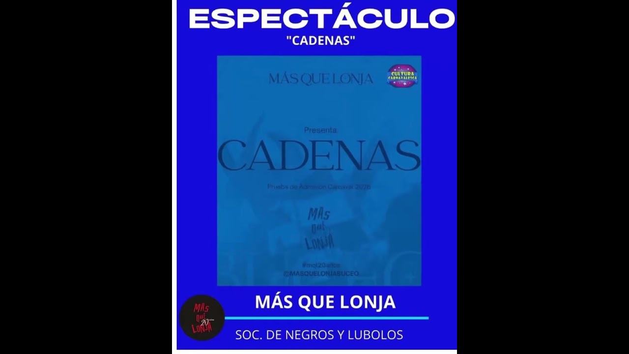 MÁS QUE LONJA 2026 FRAGMENTO TEATRO DE VERANO (AUDIO)