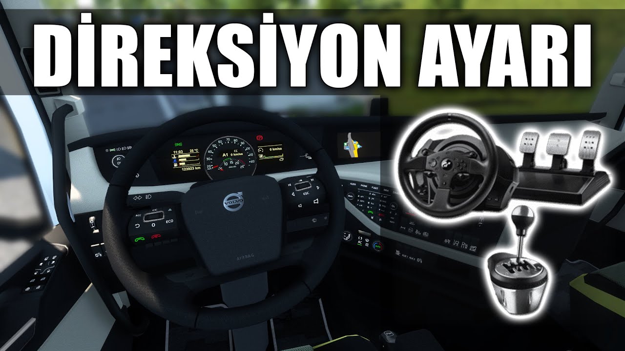 DİREKSİYON AYARLARI !! EN İYİ DİREKSİYON SETİ AYARI | Euro Truck Simulator 2