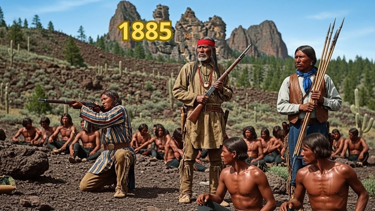 El Clan Geronimo, 1885: ALIANZA Apache MASACRÓ 53 Federales por Deportación de 8 Pueblos