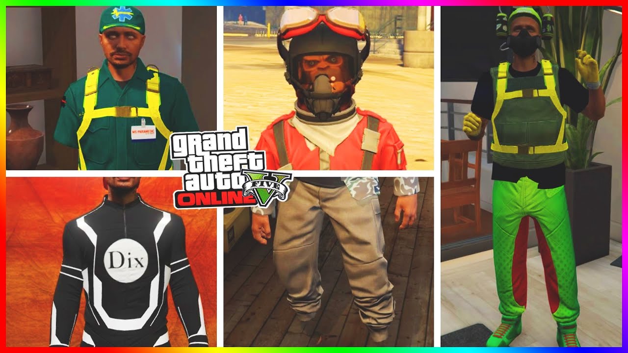 TOP 5 GLITCH DE TENUE SUR GTA 5 ONLINE 1.50 !