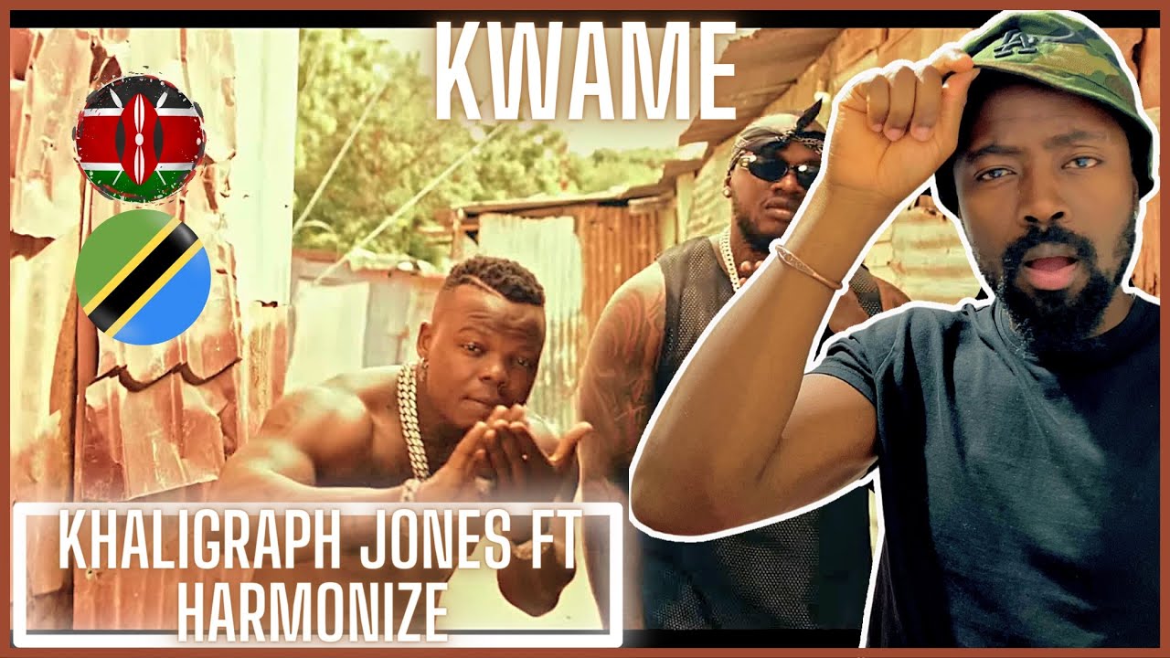 KHALIGRAPH (OG) JONES x HARMONIZE - KWAME (Official Video) | Reaction