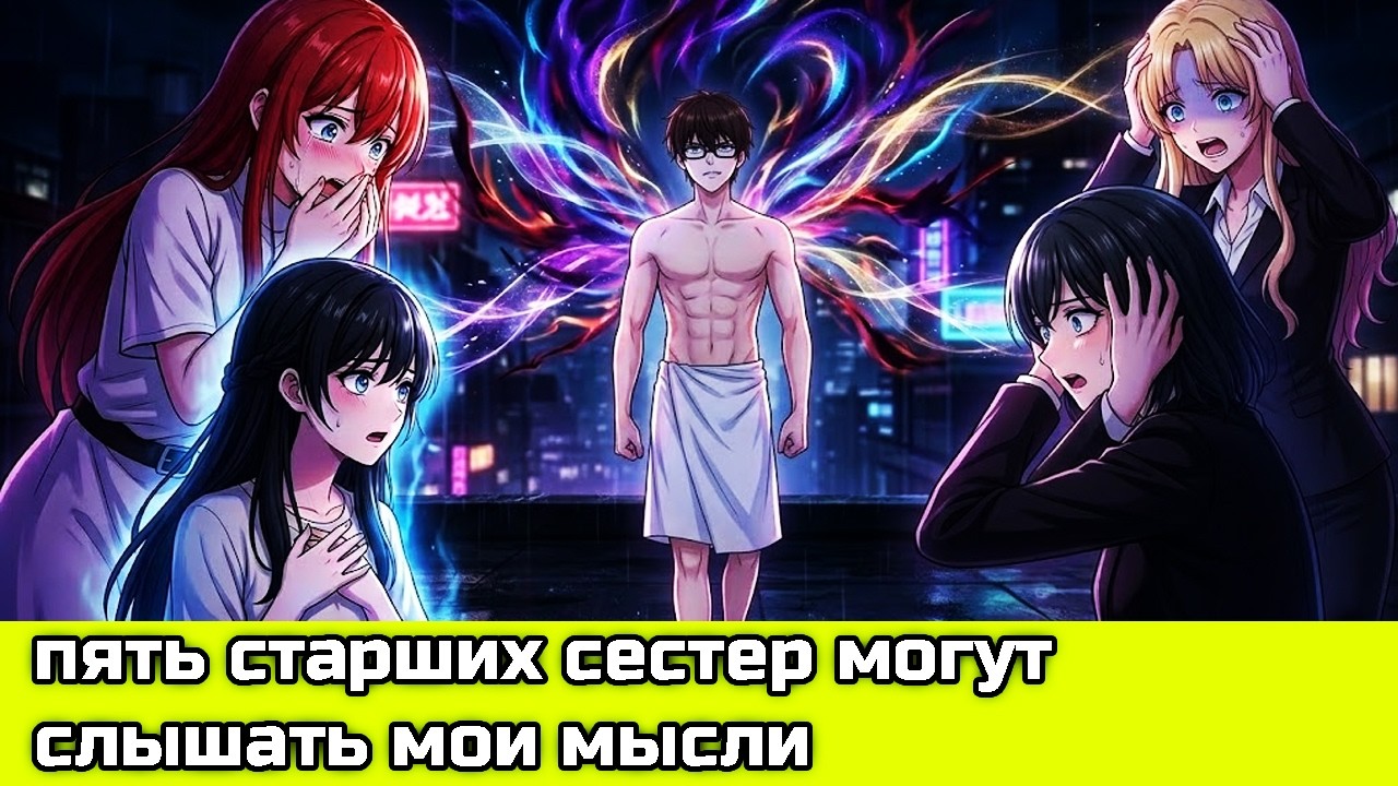 Семья Считала ЕГО МУСОРОМ, Пока 5 Сестер Не Услышали Его МЫСЛИ! - Пересказ Манхвы
