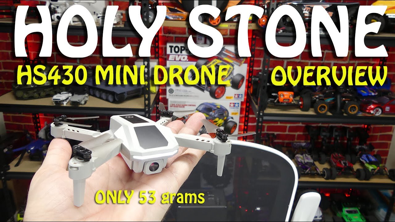 Holy Stone HS430 1080p Camera Mini (53g) Drone Overview