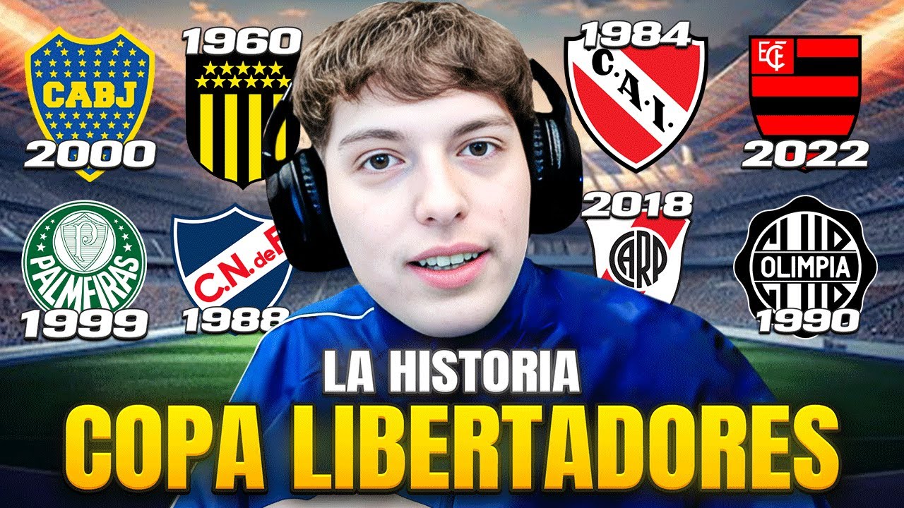 DAVOO XENEIZE REACCIONA A LA HISTORIA DE LA COPA LIBERTADORES (1960-2024) - TODOS LOS CAMPEONES