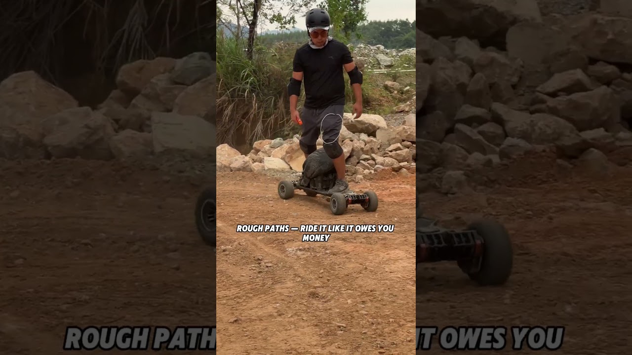 Atlas V2 combines both with a full carbon fiber deck and all-terrain capability