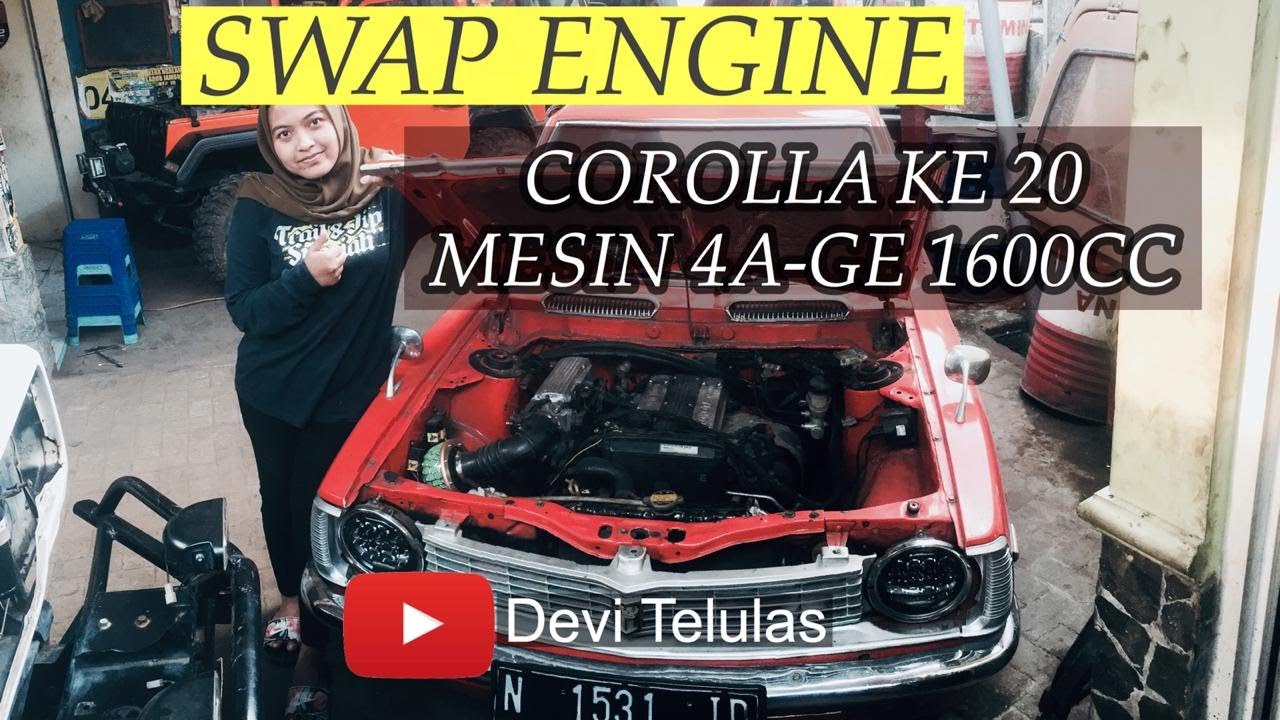 REVIEW TOYOTA COROLLA KE 20 TER-JAHAT DI KOTA MALANG PART 1 | Devi Telulas #malangcoret