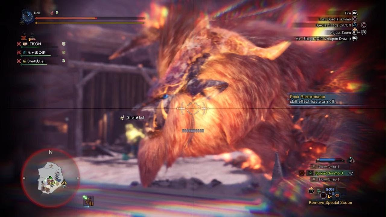 This is why u need flinch free in mhw