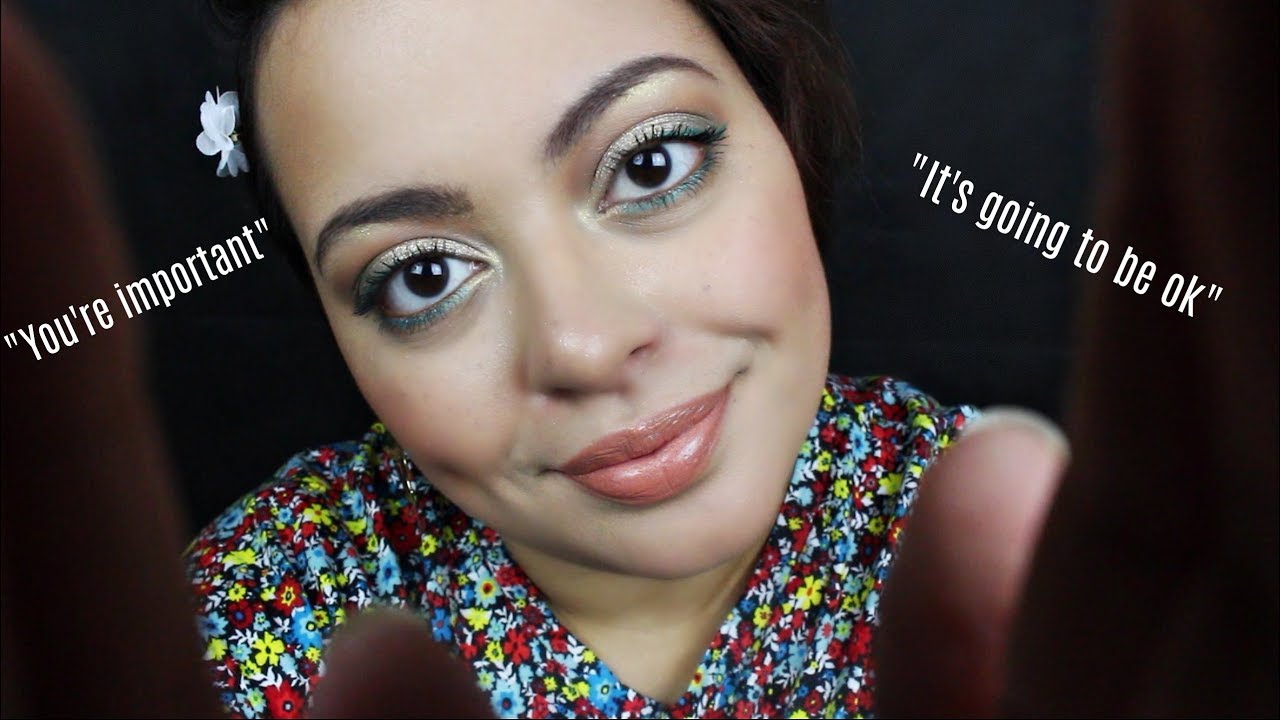 ASMR| Comforting Phrases w/ Hand Movements & Personal Attention.